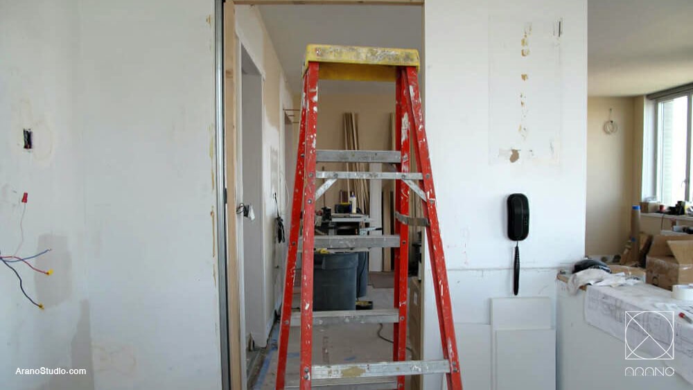 عملیات اجرا و ساخت در آیتم های بازسازی داخلی ساختمان