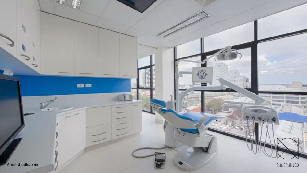 طراحی داخلی کلینیک دندانپزشکی