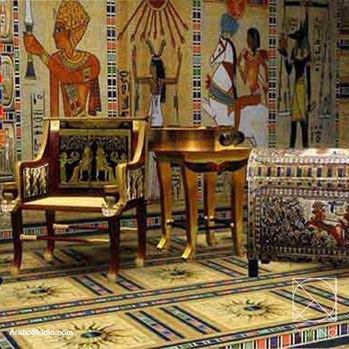 دکوراسیون و سبک طراحی داخلی مصری