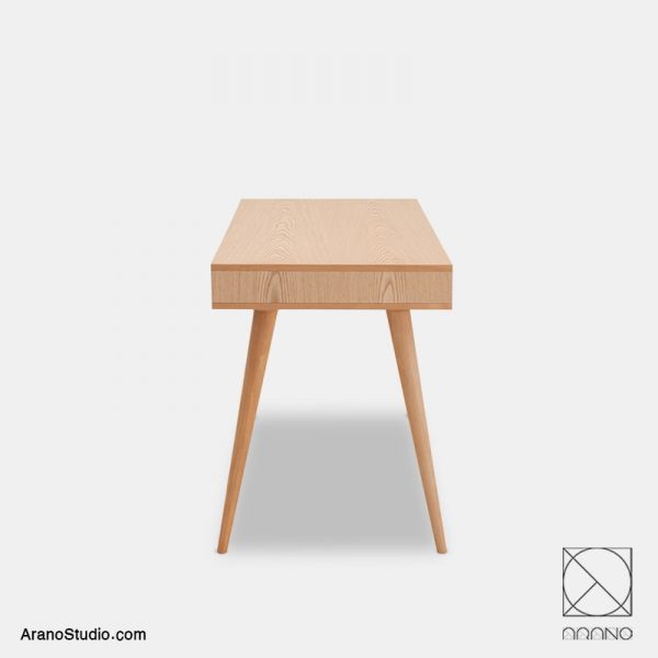 میز تحریر چوبی با کشو