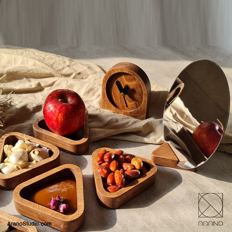 ساعت چوبی رومیزی،آرانو