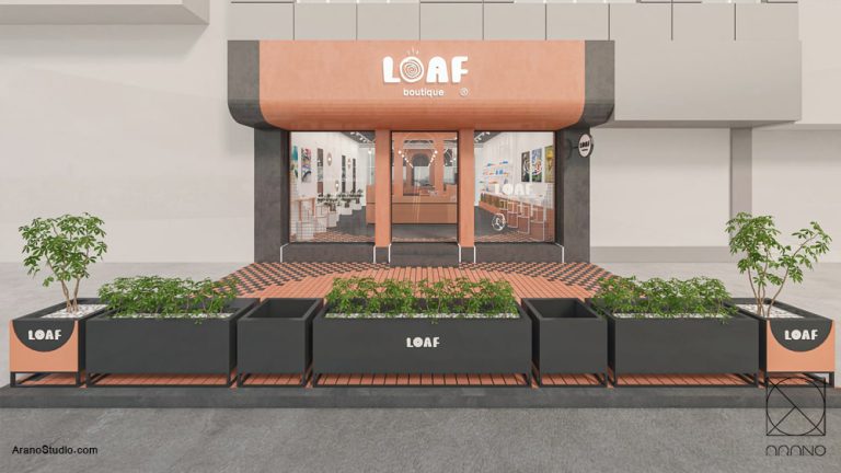 طراحی داخلی کافه بیکری- آرانو bakery cafe interior design- Arano Studio