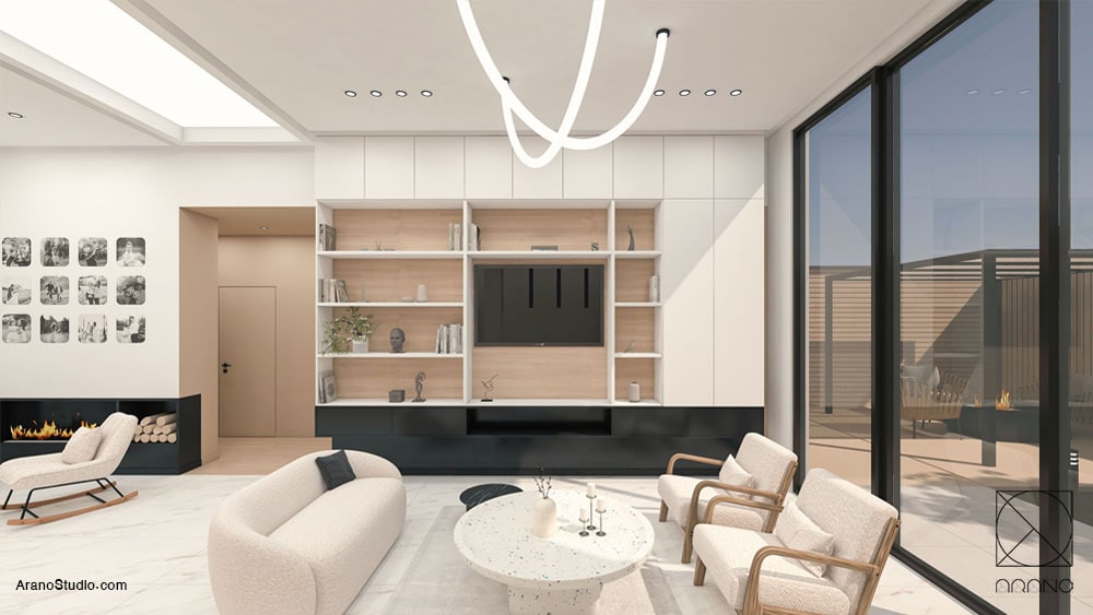 بازسازی ویلا، آرانو - villa renovation arano