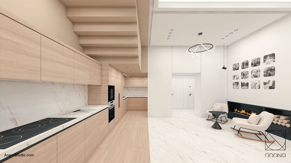بازسازی ویلا، آرانو - villa renovation arano