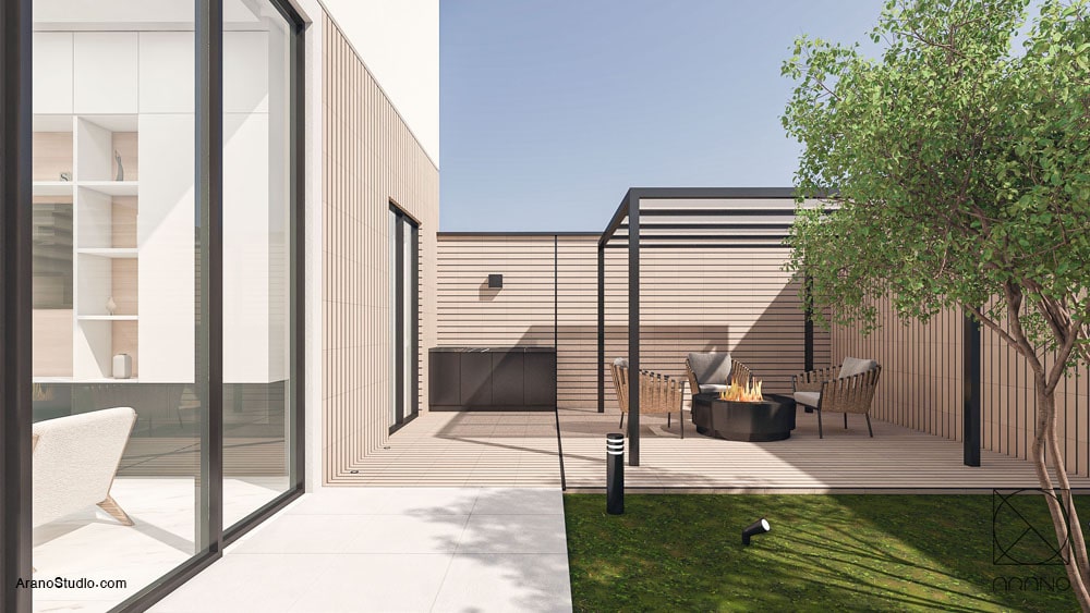 بازسازی ویلا، آرانو - villa renovation arano