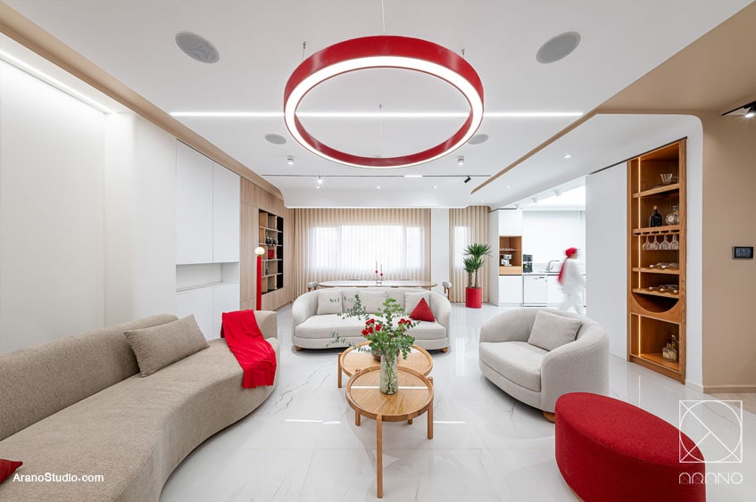بازسازی و طراحی داخلی لوکس خانه، آرانو - Interior design residential apartment arano