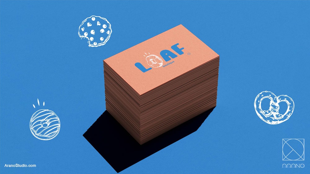 طراحی هویت بصری کافه بیکری، آرانو - visual identity design arano