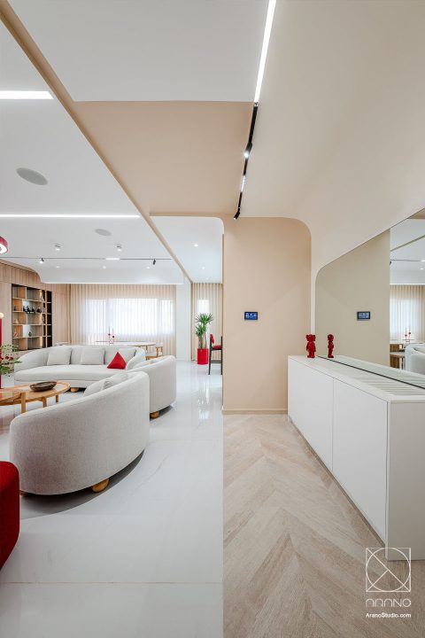 بازسازی و طراحی داخلی لوکس خانه، آرانو - Interior design residential apartment arano