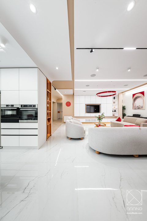 بازسازی و طراحی داخلی لوکس خانه، آرانو - Interior design residential apartment arano