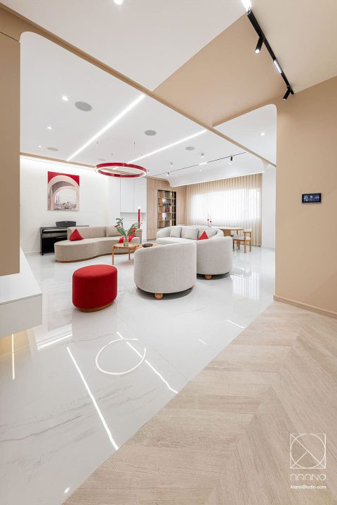 بازسازی و طراحی داخلی لوکس خانه، آرانو - Interior design residential apartment arano